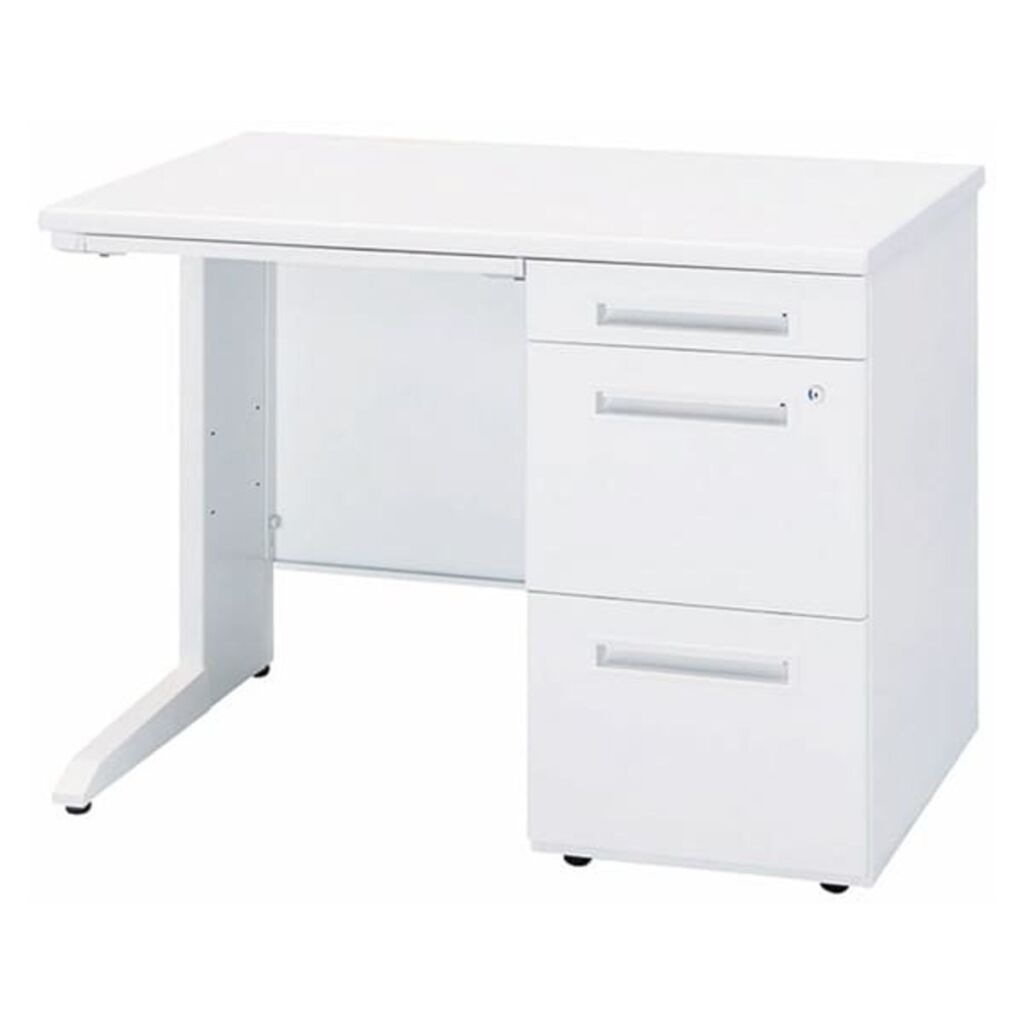 法人様限定 藤沢工業 テーブル F50SBL 片袖デスク D600