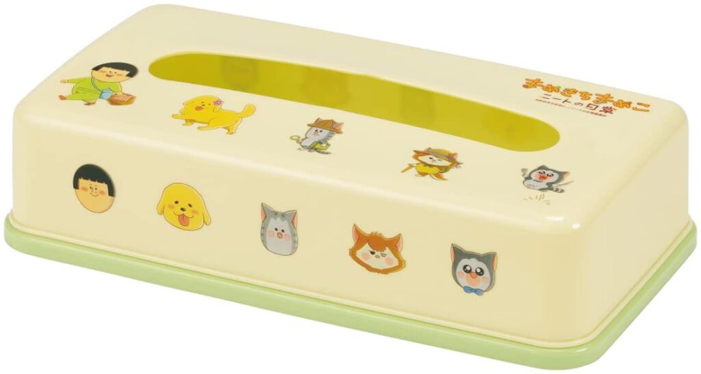 スケーター(Skater) まめきちまめこ マスク ティッシュストッカー