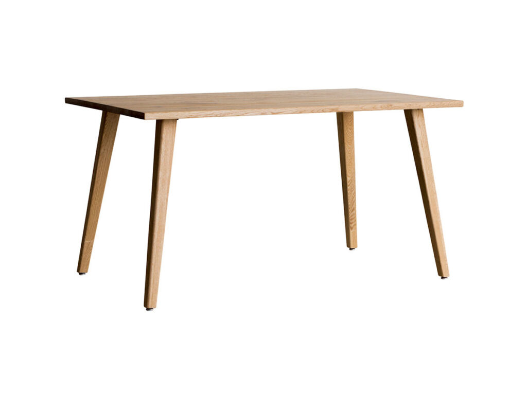 MEATH DINING TABLE / ミース ダイニングテーブルスクエア天板   No.1脚（木角脚）