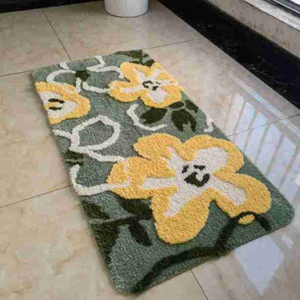 洗える ラグ ラグマット ブラック/グレー グリーン 50*80CM カーペット シャギーラグ 絨毯 毛抜けなし 滑り止め付き ふわふわ 長方形 夏 床暖房対応 丸洗いもOK じゅうたん 和室 寝室