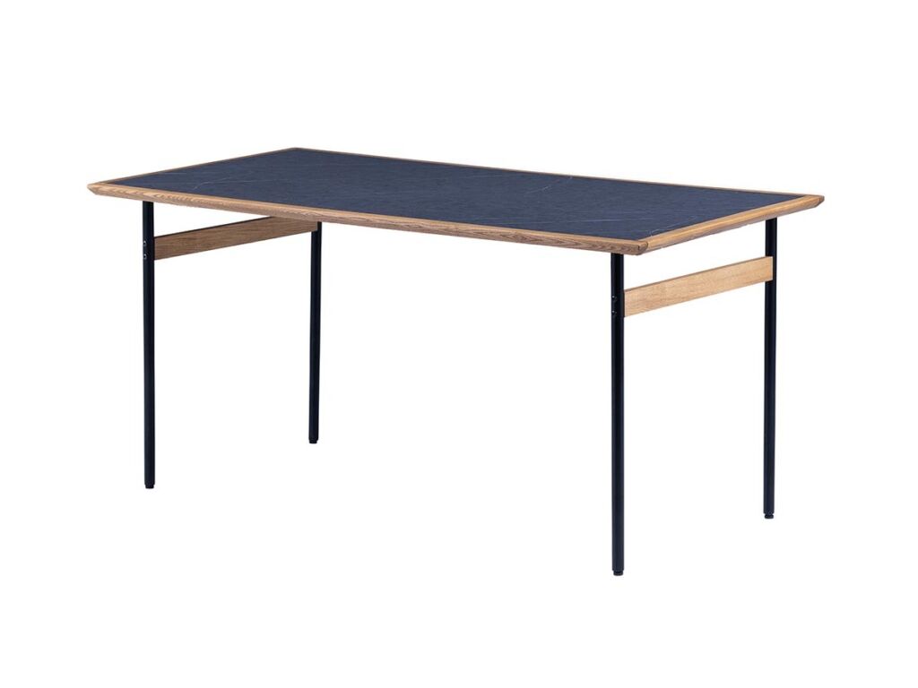 IRORO DINING TABLE / イロロ ダイニングテーブル  幅140cm メラミン石目天板 H脚