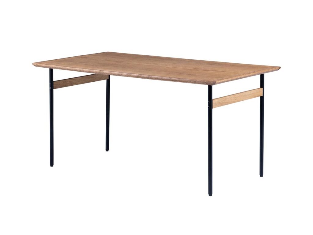 IRORO DINING TABLE / イロロ ダイニングテーブル  幅140cm レッドオーク天板 H脚