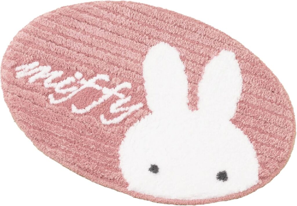 ミッフィー miffy センコー ミッフィー ラグ プリーマミッフィー アクセントマット 約43×60cm ピンク キャラ 72664 ルーム用品
