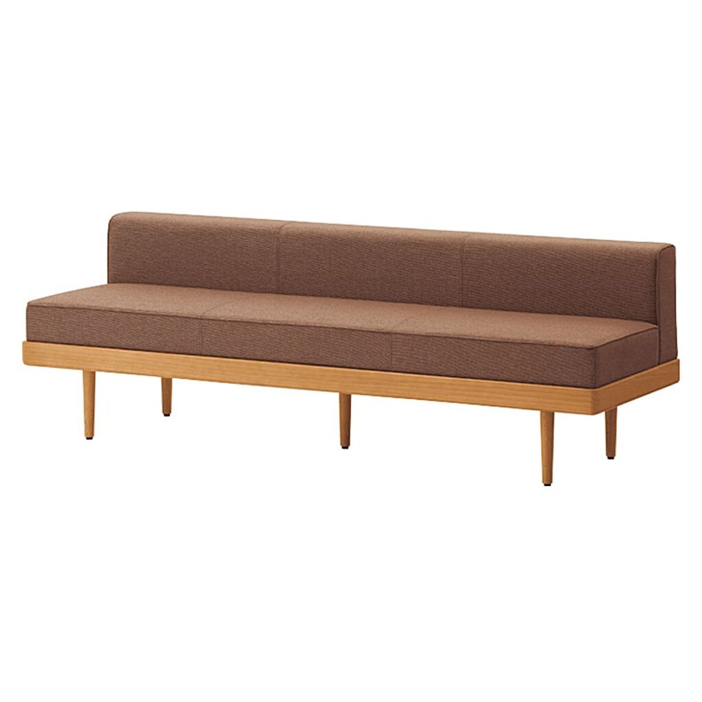 法人様限定 クレス 待ち合いソファ フィカネE 背付三人掛