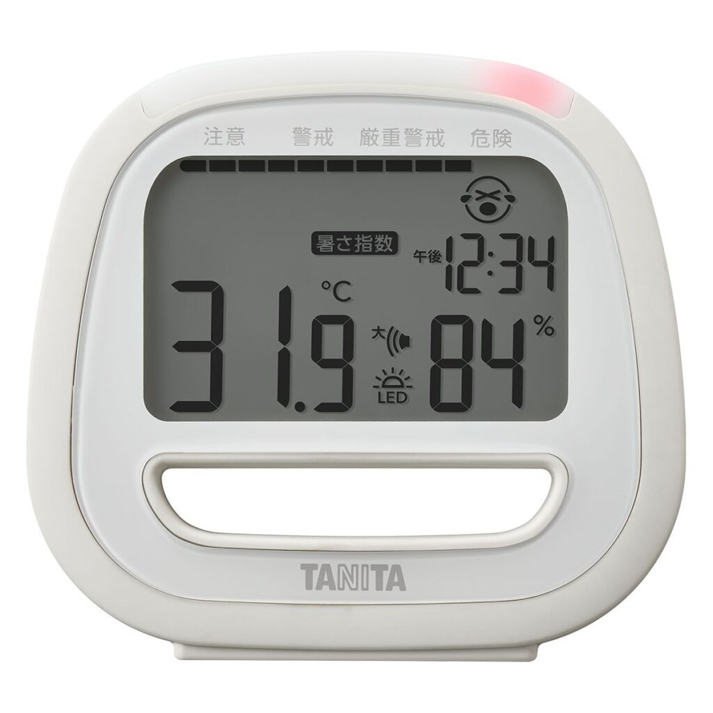 タニタ 熱中症計(アイボリー) TC-422-IV TANITA コンディションセンサー [TC422IV]