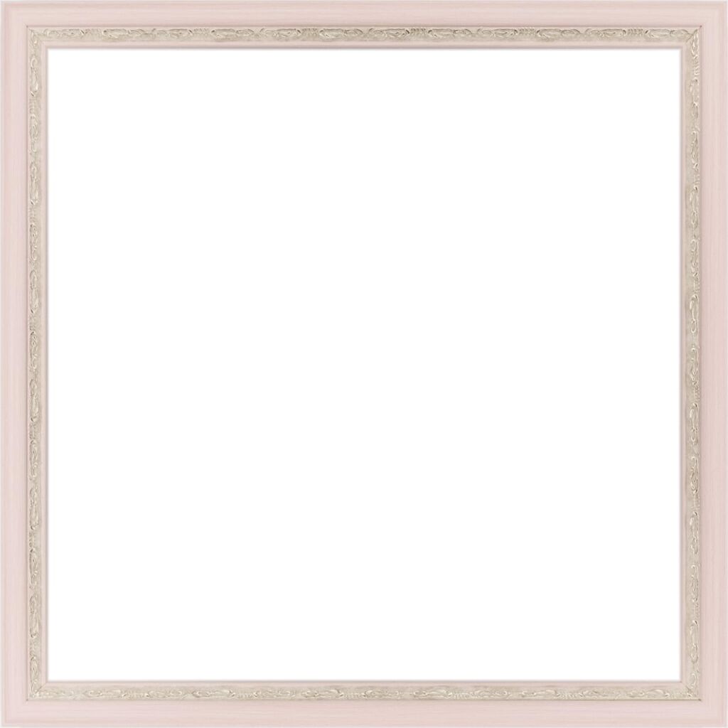 正方形額縁 APS-02 250角(250×250mm) ピンク UVカットアクリル仕様【東北・北海道・沖縄・離島は配送不可】
