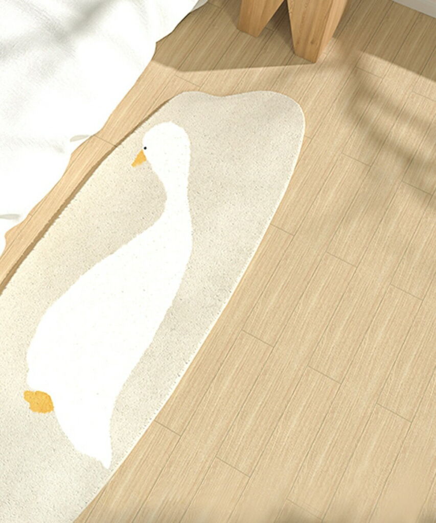 かわいいガチョウ変形マット/カーペット/アイモハ(aimoha)