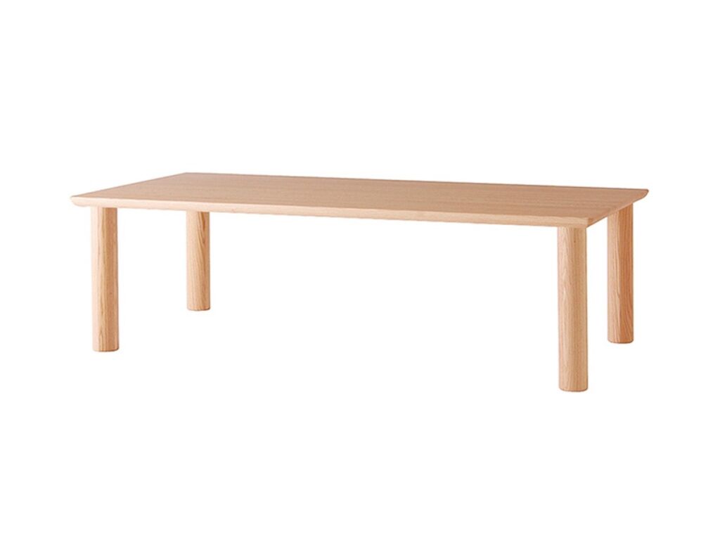 SLOW Four-leg Low Living Table / スロウ ローリビングダイニングテーブル 4本脚