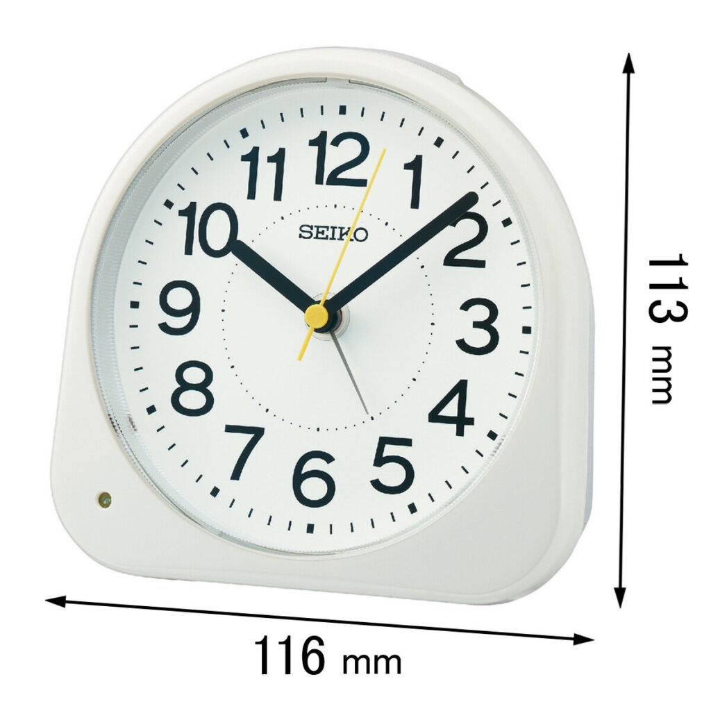 セイコー 目覚まし時計 セイコー目覚まし時計 KR-525-W [KR525W]【返品種別A】