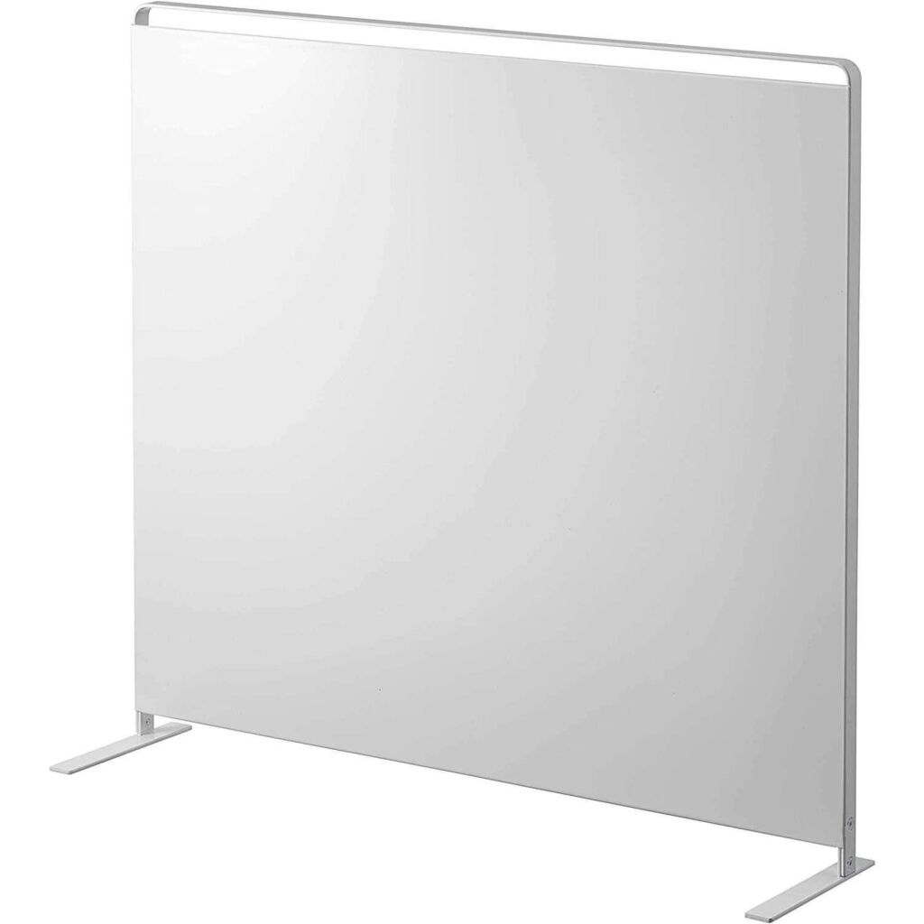 タワー キッチン自立式 マグネットパネル 縦型 ホワイト 5124【スチールパネル 収納ラック サイドラック 『tower』】