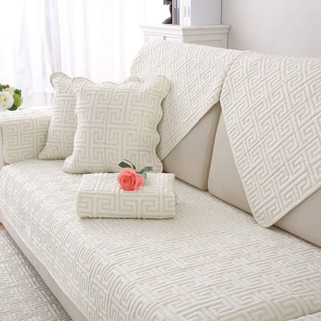 北欧風 ソファカバー ソファーシーツ 肘付き カラー 70*120cm 滑り止め 撥水加工 綿 丸洗い可能 オールシーズン ペット用品 犬猫用 防水シート マルチカバー 替えソファカバー 防塵 汚れ防