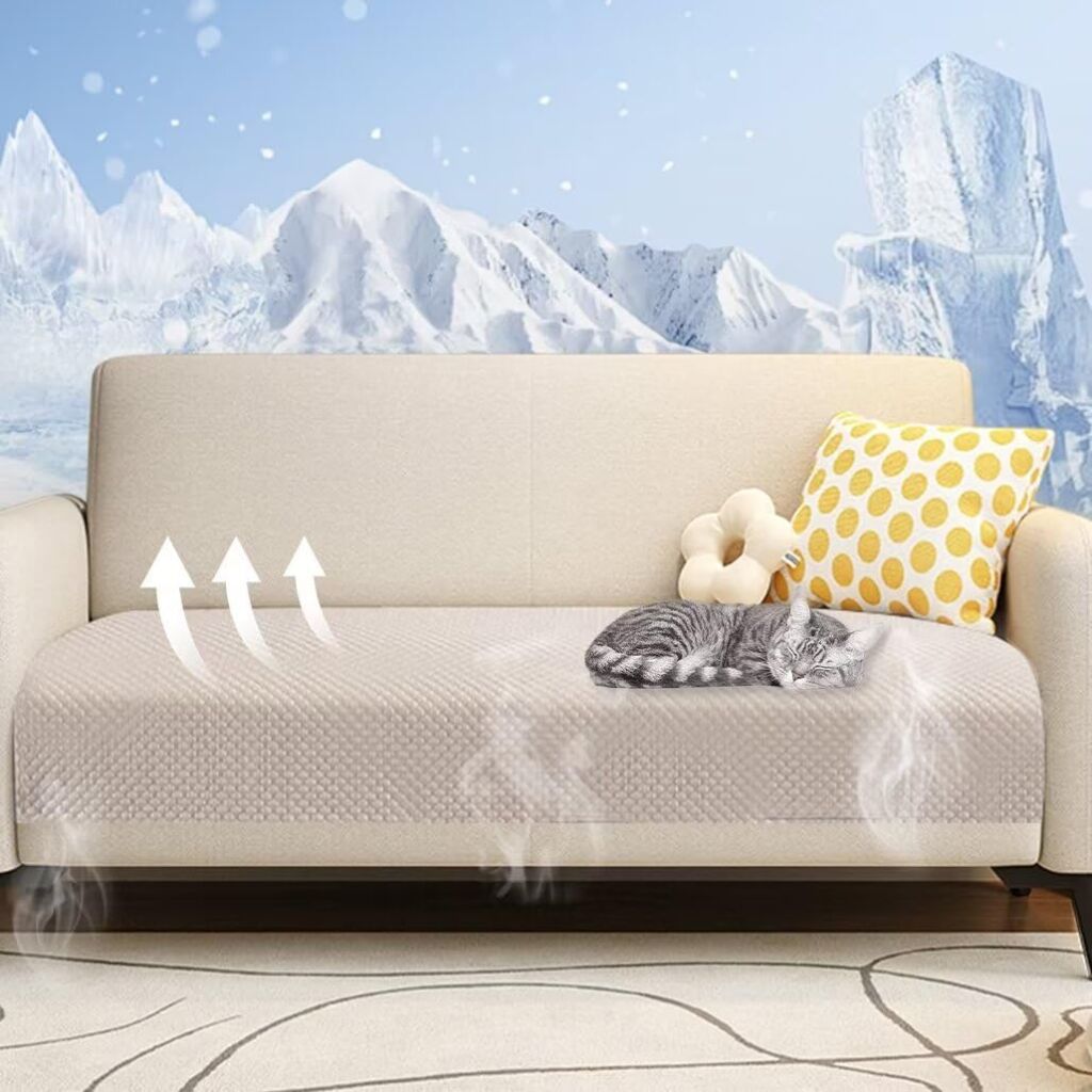 ソファカバー 掛けるだけ 冷感ソファーパッド マルチカバー 犬猫対策 シートクッション 長座布団 ソファーカバー 1人 2人 3人 4人掛け 肘付き 肘なし 滑り止め ズレ防止 ソファーベッドカバー