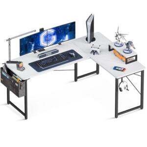 ODK l字デスク パソコンデスク ゲーミングデスク L字型 コーナーデスク