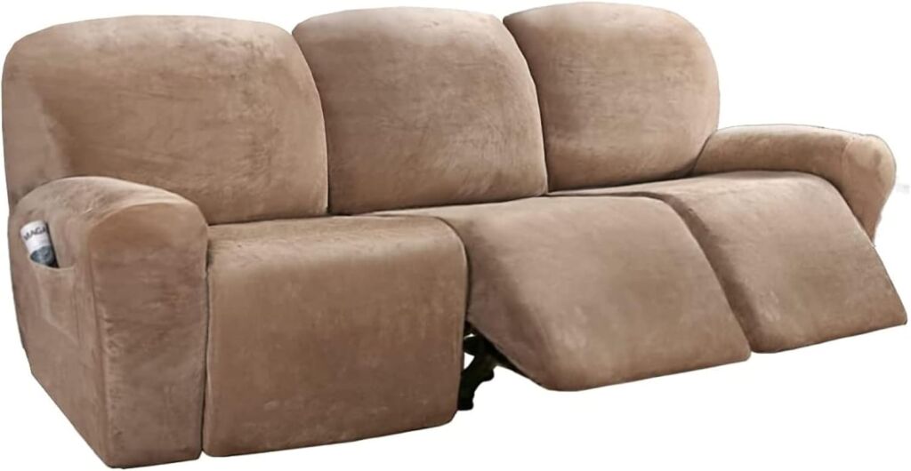 マルチカバー ソファー お洒落 無地 大判 滑り止め 伸縮性あり 3人掛け 69x100cm 2人掛け カーキ インテリア ソファー カバー 柔らかい ベージュ 北欧デザイン 防塵カバー 折り畳み ボ