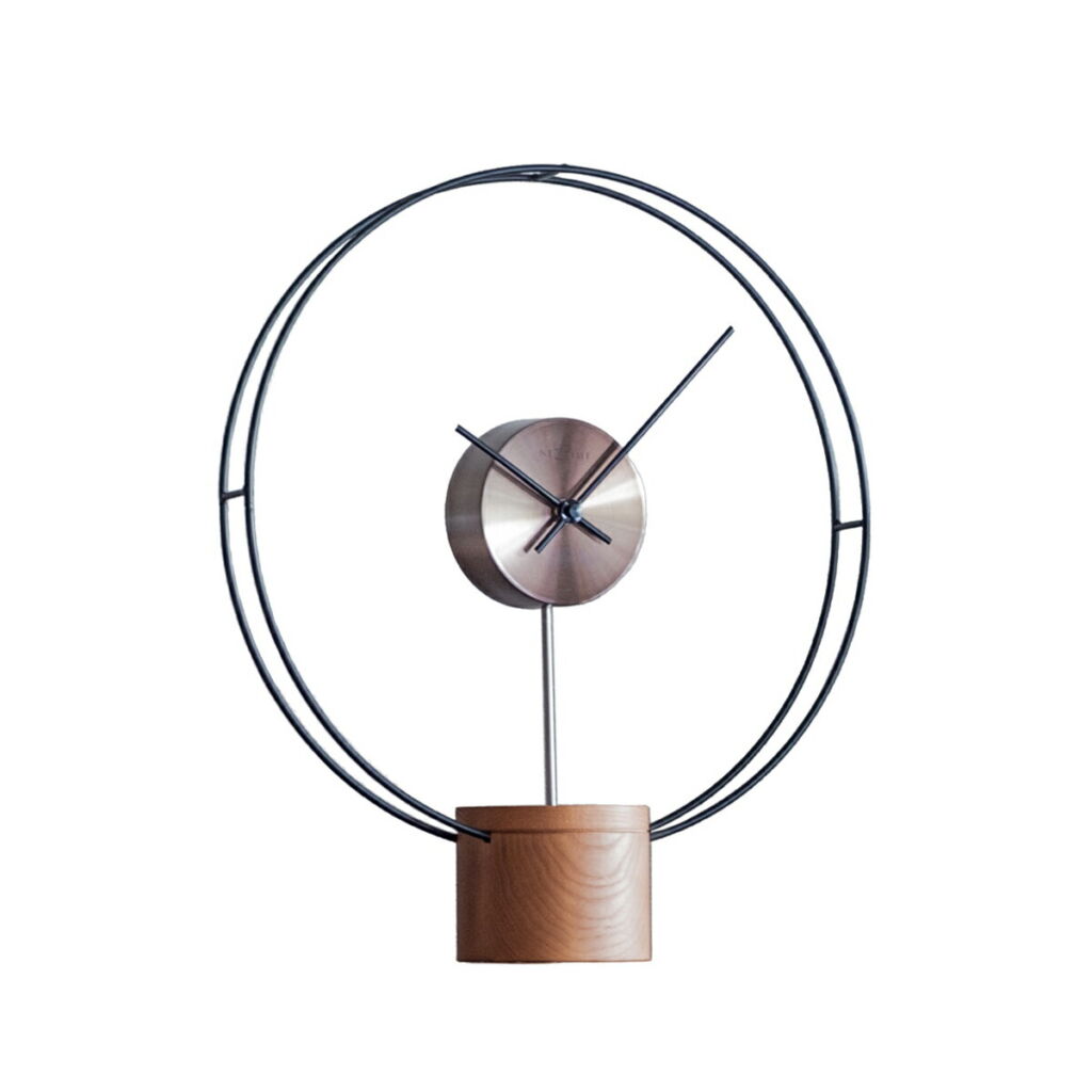 ★!PT10倍還元!★【エル・コミューン】ネクスタイム  Satellite 置き時計 スタンドクロック 《置き時計/新居/インテリア/ギフト/お祝い/事務所/プレゼント/》