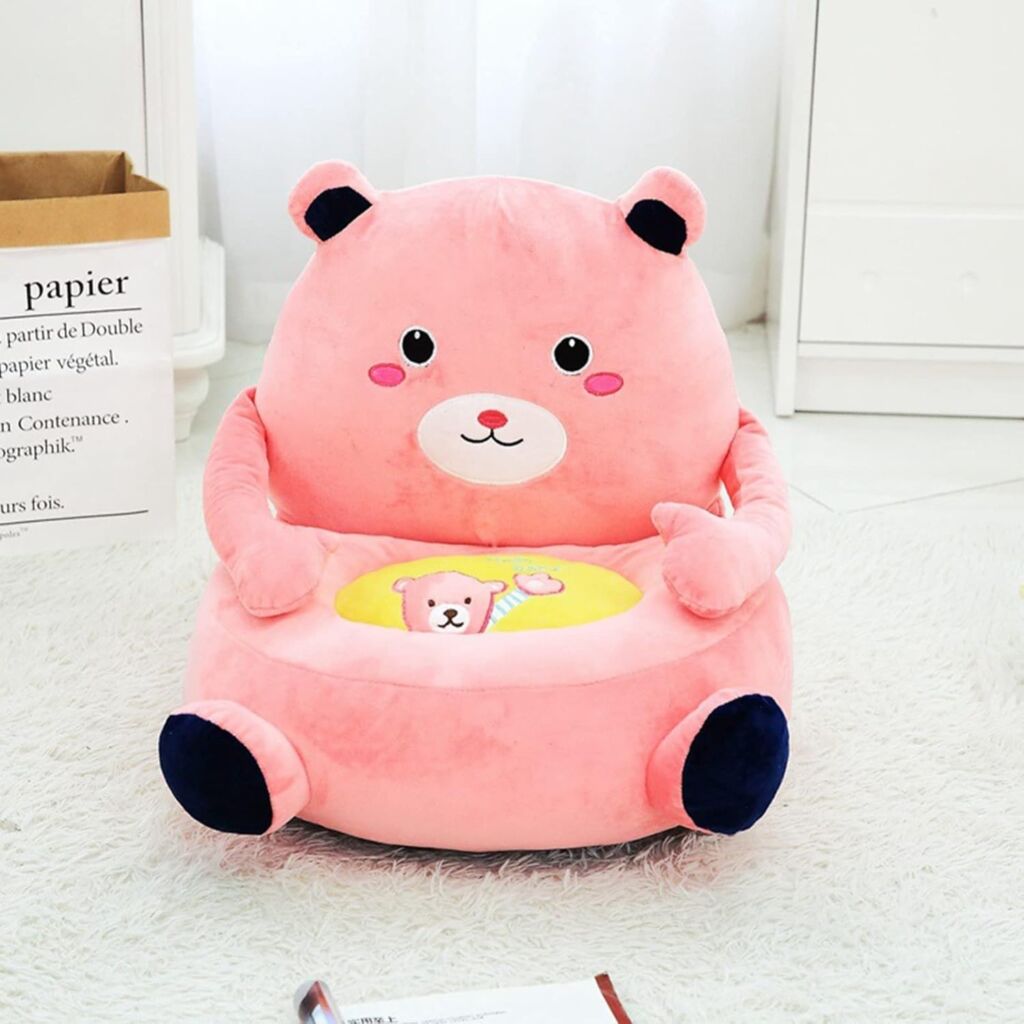 ベビーチェア ベビーソファー お座り練習チェア 小動物 転倒防止 滑り止め 低反発 ぬいぐるみ ベビーグッズ ソフト 洗える 椅子クッション安定感 安全 かわいい 贈り物 ベビーグッズ お食事 保育園