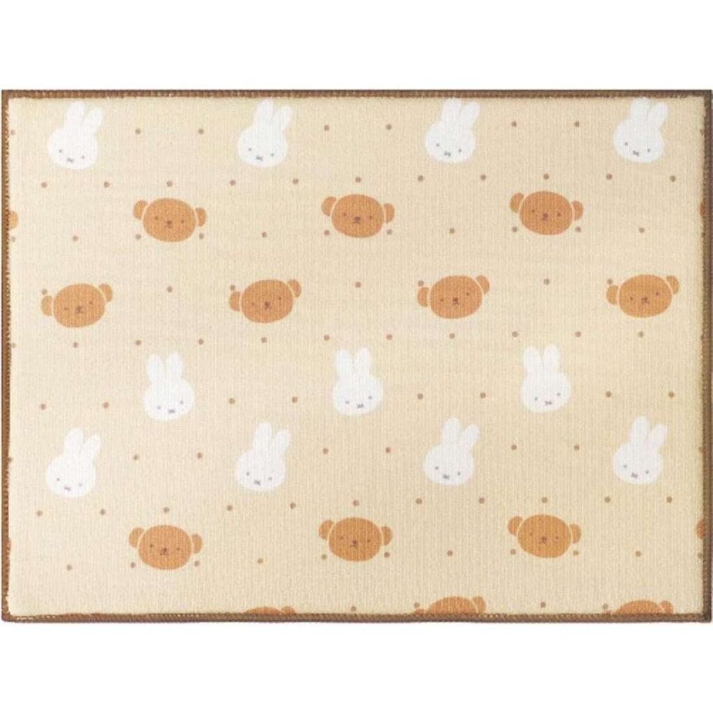 miffy 吸水 水切りマット 30×40cm ミッフィーとボリス【水切り 洗い物 吸水 マット うさぎ ミッフィー かわいい】