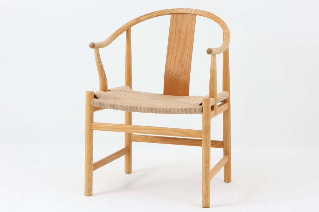 Hans J.Wegner(ハンス・J・ウェグナー)　Chinese Chair　PP66　アッシュ材　ペーパーコード　PP Mobler/DK17637