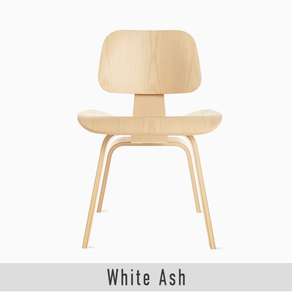 イームズ プライウッドダイニングチェア / ホワイトアッシュ / ウッドベース / Eames Molded Plywood(Dining) / チャールズ＆レイ・イームズ / Herman Miller（ハーマンミラー）/ ダイニングチェア / 正規販売店