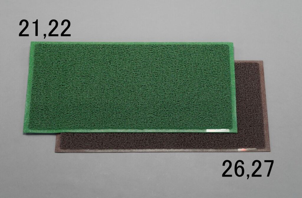 【メーカー在庫あり】 エスコ ESCO 0.6x0.9m/9.0mm 泥落しマット ブラウン 000012245642 JP店