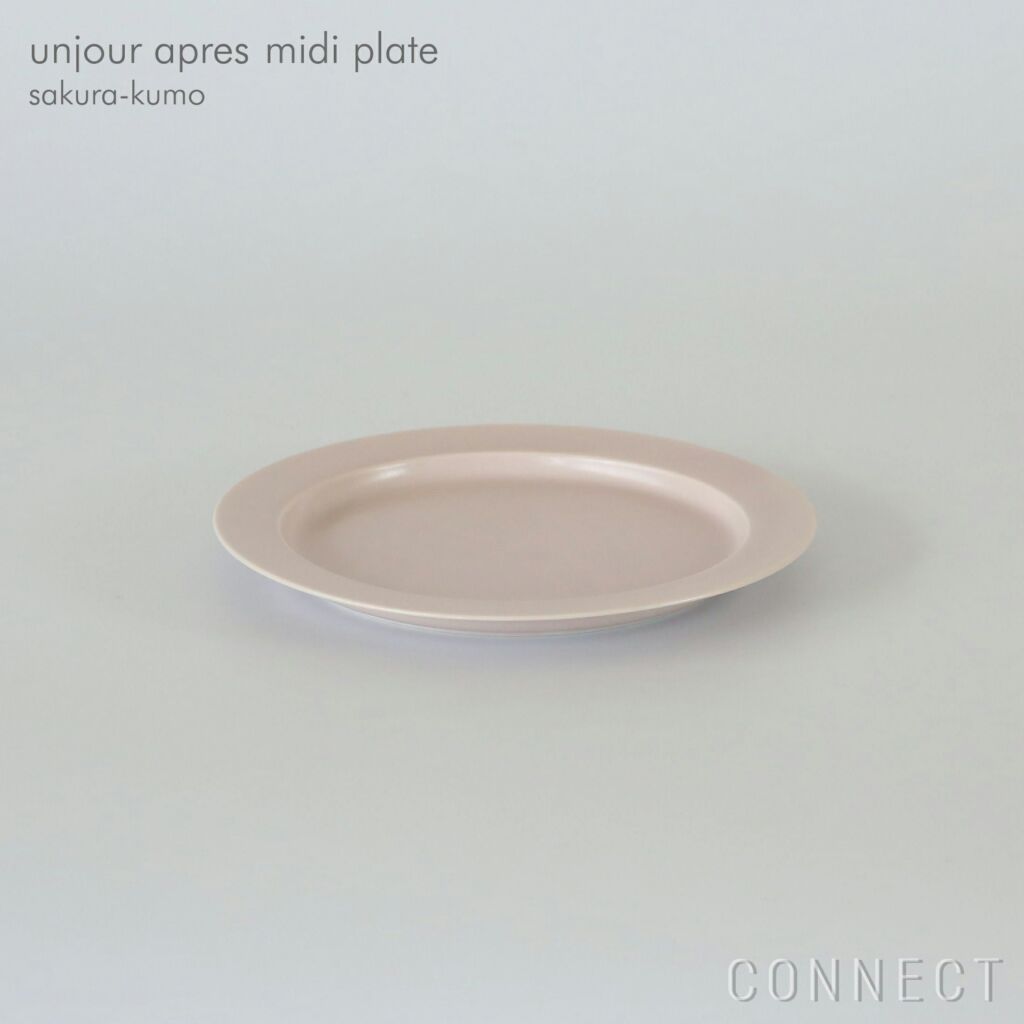 yumiko iihoshi porcelain（イイホシユミコ） / unjour（アンジュール） / apres midi plate / サクラ-クモ φ19cm