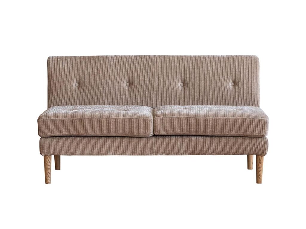 GRESS SOFA / グレス 2人掛けソファ 肘なし 木脚（ジャガード）