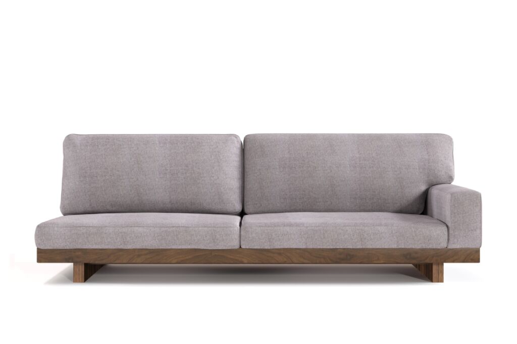 DANISH SOFA かたさ選べる デニッシュ ワンアームソファ
