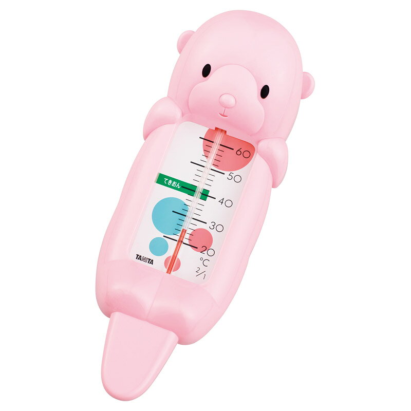 タニタ 湯温計 ラッコちゃん ピンク 5417PK (個別送料込み価格) (-C7092-130-) | 内祝い ギフト 出産内祝い 引き出物 結婚内祝い 快気祝い お返し 志