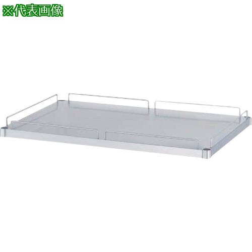 ■シンコー ステンレス作業台(ベタ棚・キャスター付・SUS430)W900×D900×H800〔品番:MBGN9045〕【2691167:0】[送料別途見積り][法人・事業所限定][外直送][店頭受取不可]