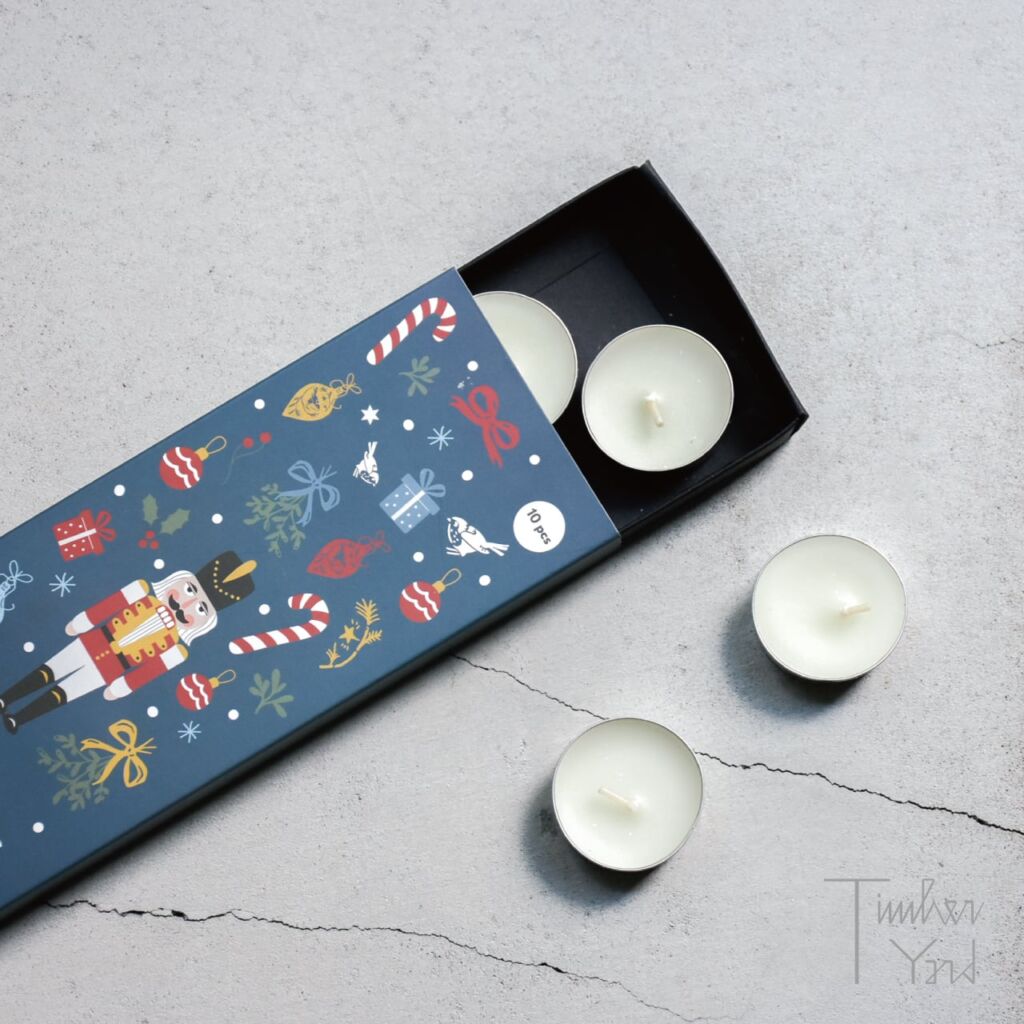 【ONLINE限定】ティーライトキャンドル 10 個セット ノエル / クリスマスムスク（香り）/ Pluto Design（プルートデザイン）/ フレグランスキャンドル / 正規販売店