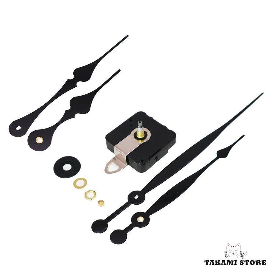 Diy壁時計モータ移動機構の修理セット.20ミリメートル (0.79インチ) シャフト長さ8.7ミリメートル (0.34インチ) 長さ老人の日