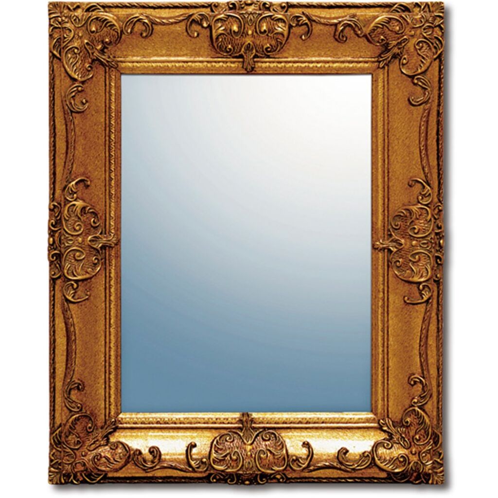 【最大1000円OFFクーポン!】鏡 グレース アート ミラー アーサーM(アンティークゴールド) 45x55x4cm アンティーク インテリアグッズ 取寄品 シネマコレクション