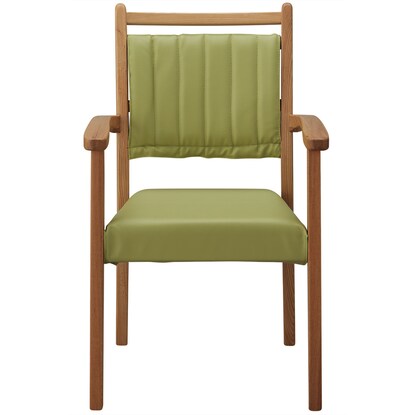 木製チェア(YF-11 LB/GR 肘付き) [2]