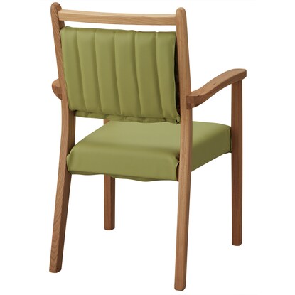 木製チェア(YF-11 LB/GR 肘付き) [4]