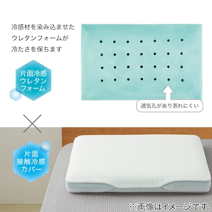 冷感低反発枕(ひんやりタッチn-s) [3]