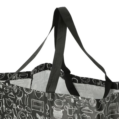 マイバッグ 総柄 PP111(ブラック/L) [5]