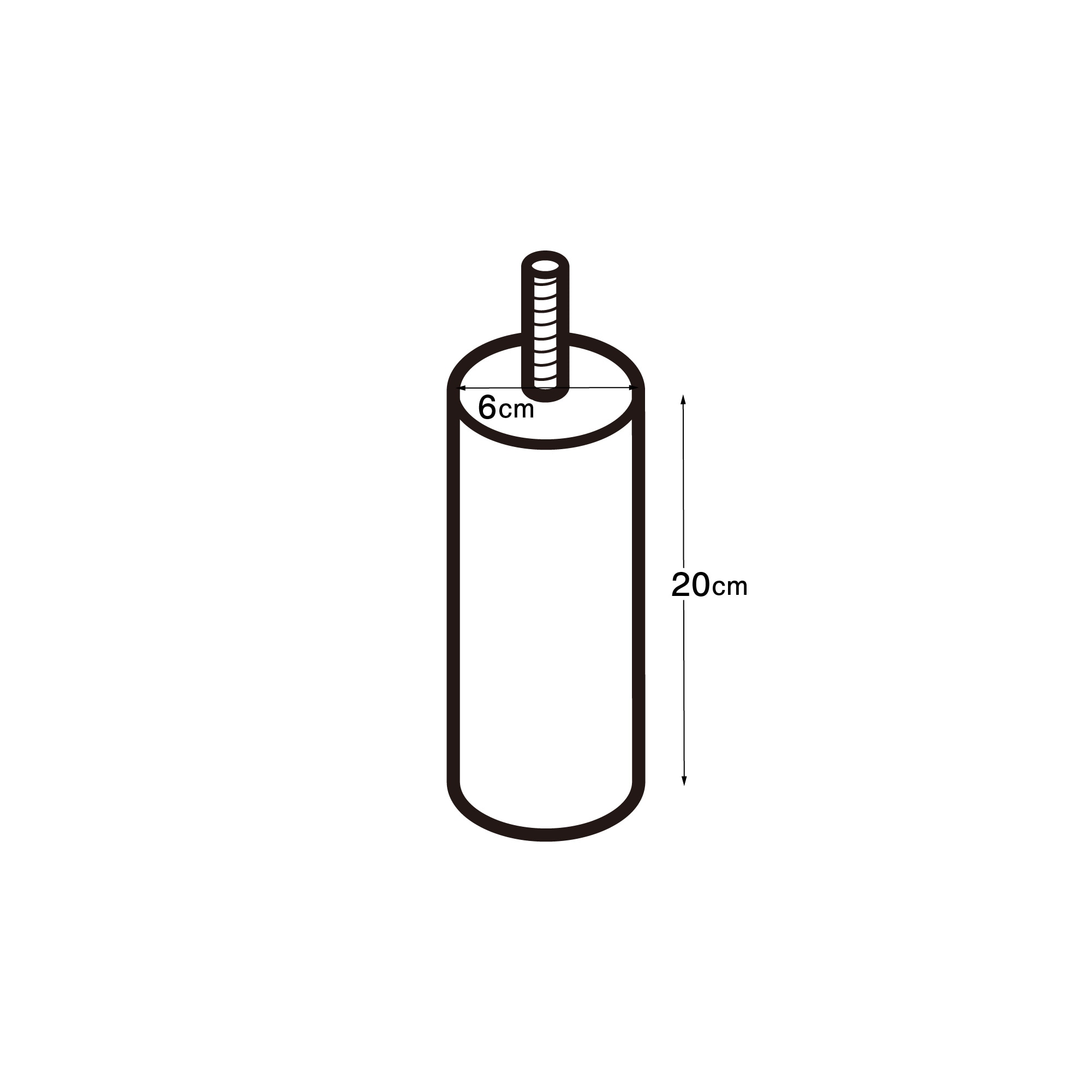 木製脚・20cm/ナチュラル(M8) [3]