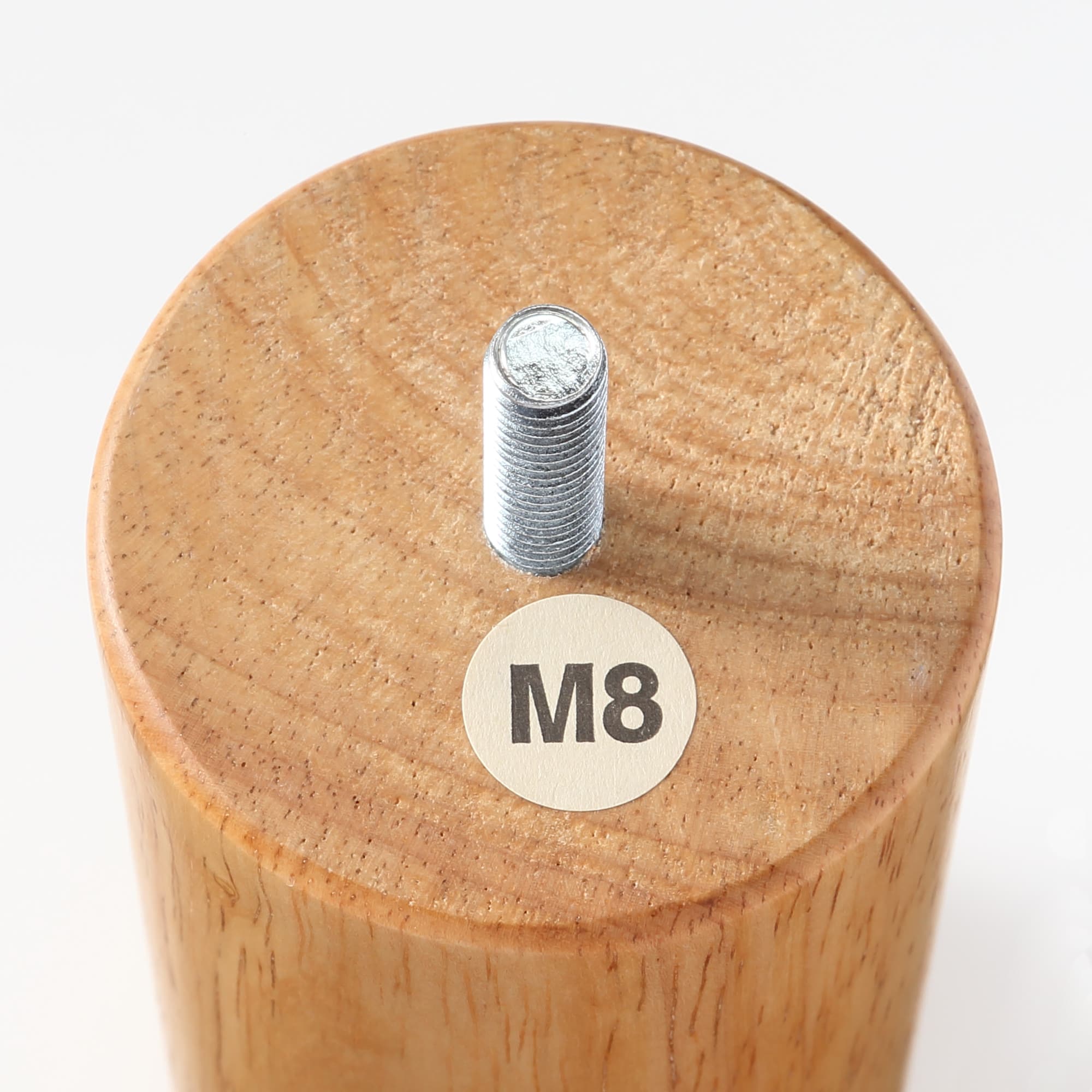 木製脚・12cm/ナチュラル(M8) [2]