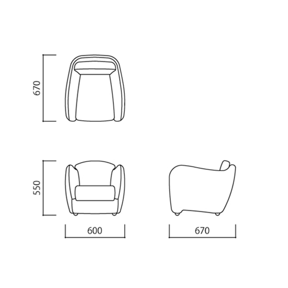 [IDEE]MINI MILLER ARM CHAIR GRAY [3]