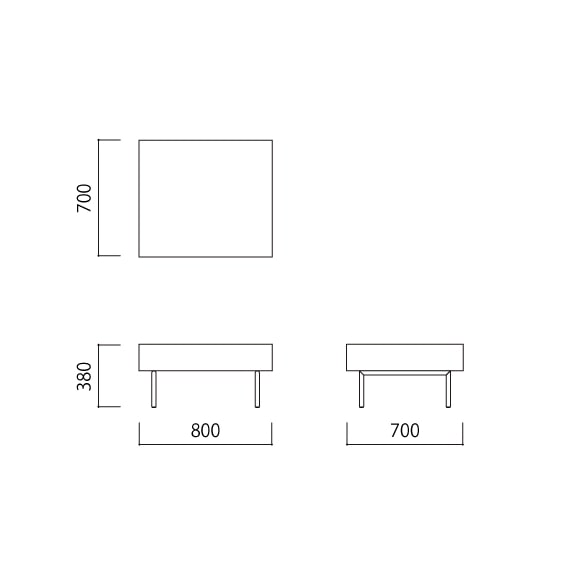 [IDEE]DIVANCO OTTOMAN LIGHT GRAY [3]