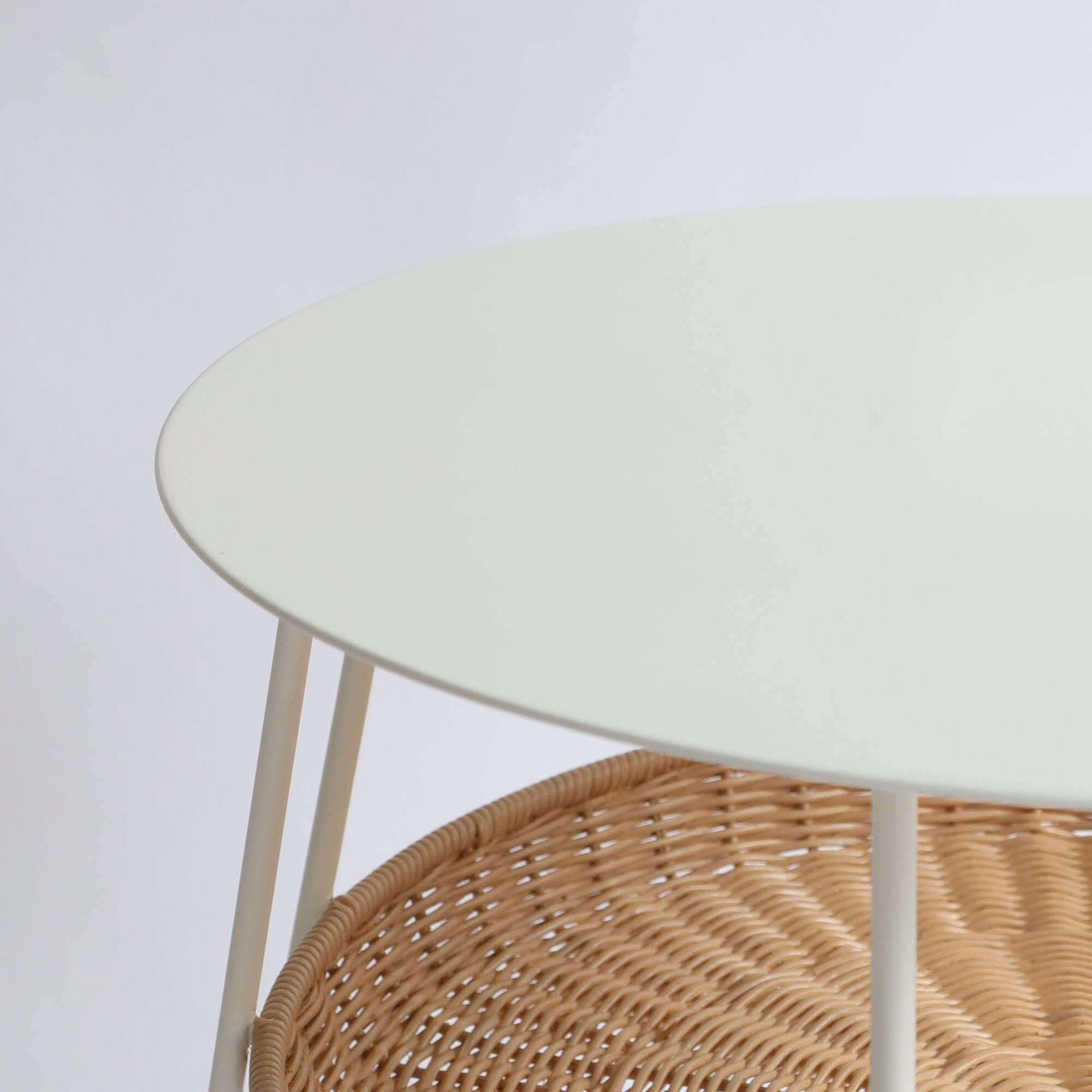 [IDEE]WALLABY LOW TABLE ROUND WHITE [3]