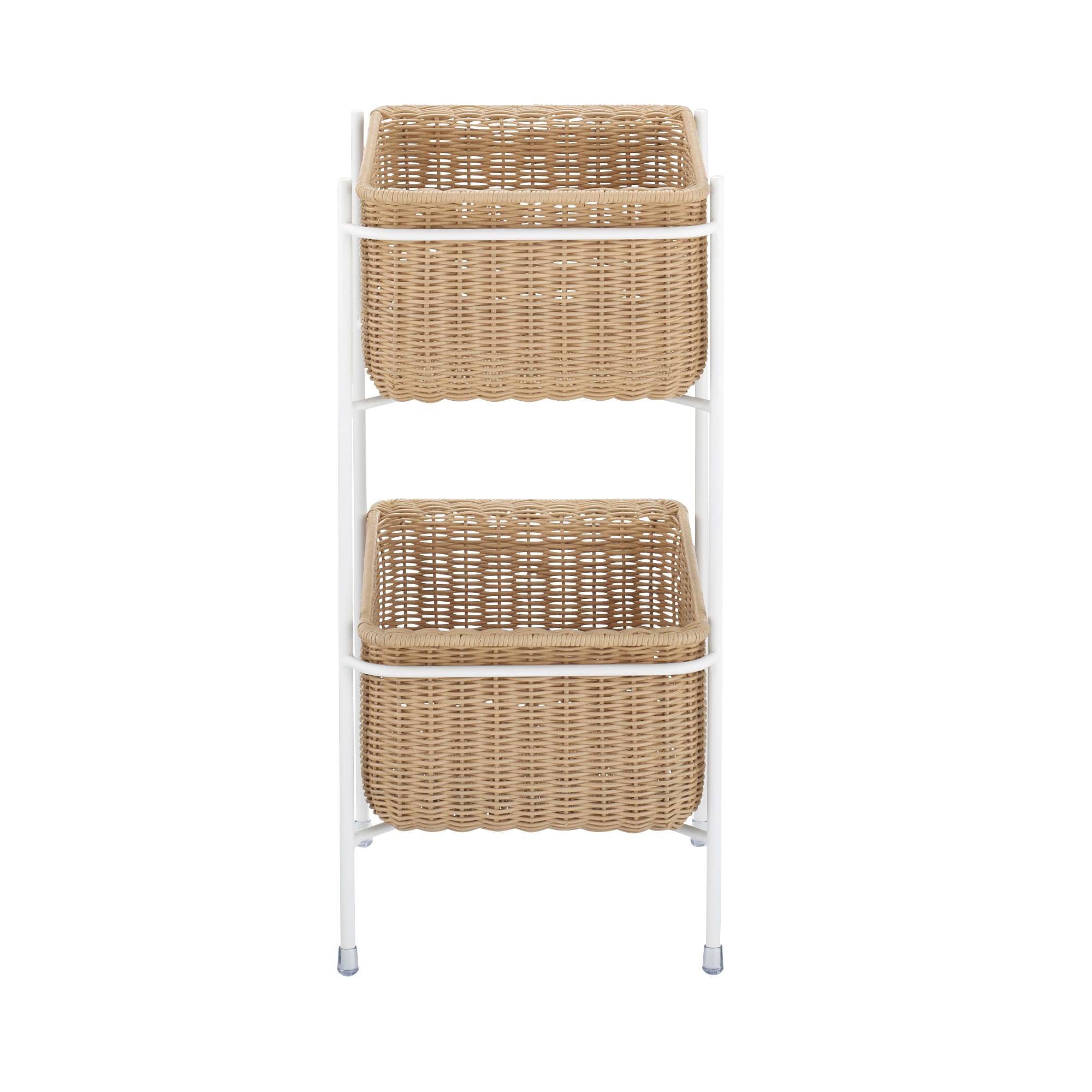 [IDEE]WALLABY BASKET STAND White [2]