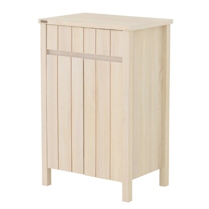 作業台としても便利な高さ90cmのキャビネット(アイボリー) [5]