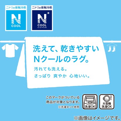 ニトリ 冷 感 セール ラグ 洗濯