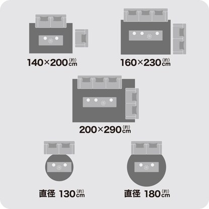 アクセントラグ(SシャギーGR 160X230) [5]