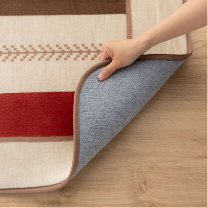 ウレタン入り 保湿＋吸湿発熱＋蓄熱ラグ(Nウォーム GB n 200X240 RW03) [2]