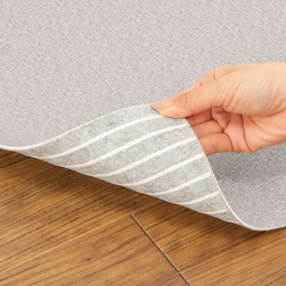 吸着滑り止め付きフロアマット(50X60 GY) [2]