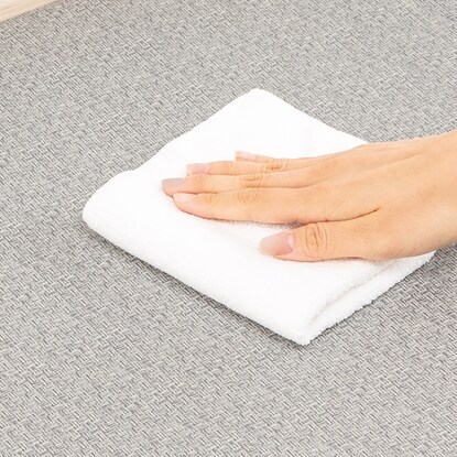 吸着滑り止め付きフロアマット(50X60 GY) [3]