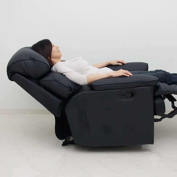 [幅88] 家ダラの最高峰 1人掛け リクライニングソファ [5]