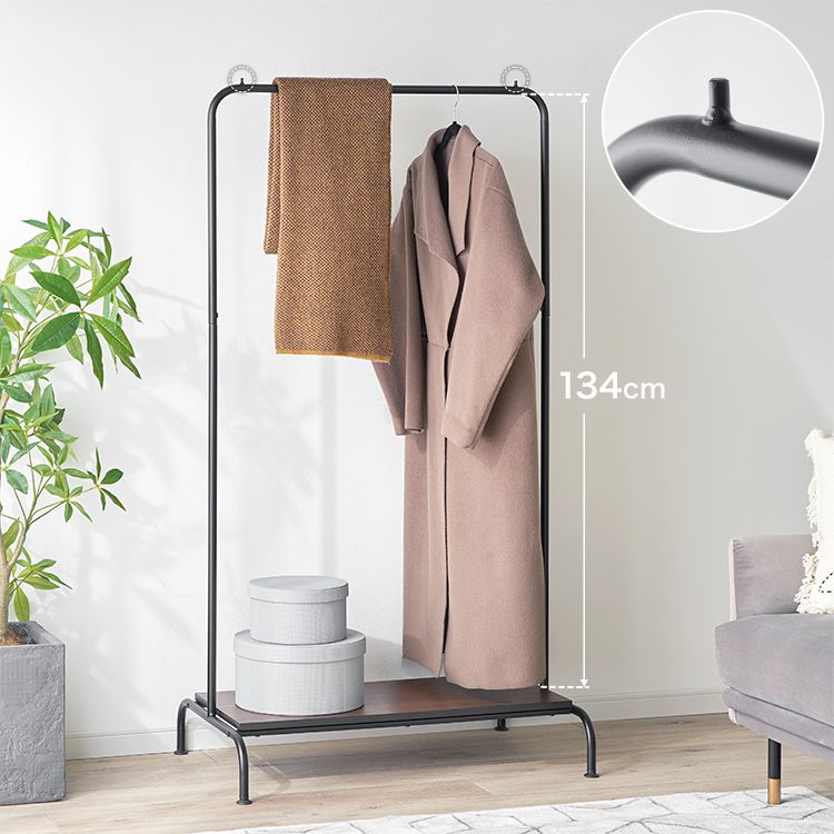 [幅81] ハンガーラック服ラック コンパクト スリム スタイリッシュ リビング収納 [3]